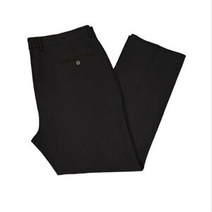 NWOT Nautica Men's Black Pleated Dress Pants